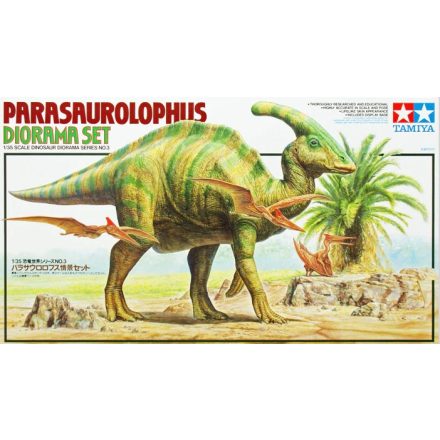 Tamiya Parasaurolophus Diorama set makett