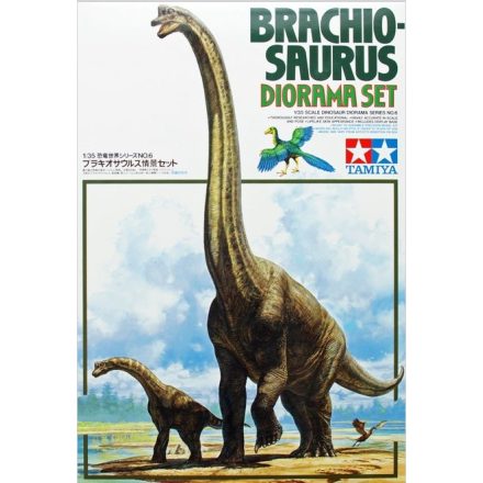 Tamiya Brachiosaurus Diorama set makett