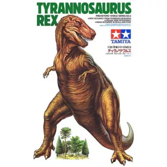   Tamiya TYRANNOSAURUS REX dinoszaurusz makett / dioráma készlet