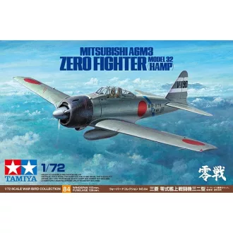   Tamiya Mitsubishi A6M3 (Hamp) - Zero Fighter Model 32 - katonai repülő makett