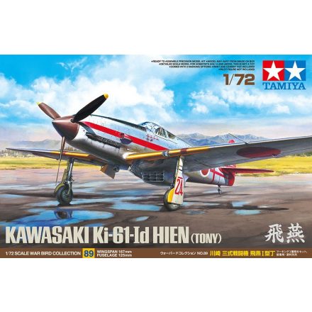 Tamiya Kawasaki Ki-61-Id Hien (Tony) makett