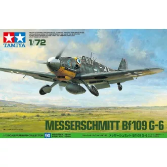 Tamiya Messerschmitt Bf 109 G-6 - katonai repülő makett