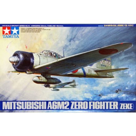 Tamiya Mitsubishi A6M2 Zero Fighter (Zeke) makett