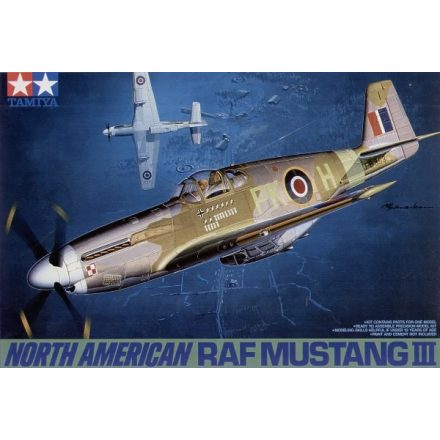 Tamiya North American RAF Mustang III makett