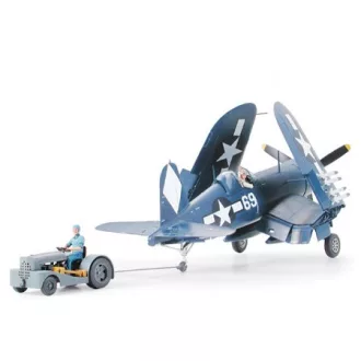 Tamiya Vought F4U-1D Corsair - w/Moto Tu repülőgép makett