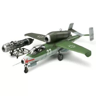   Tamiya Heinkel He162 A-2 Salamander - katonai repülő makett