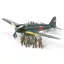 Tamiya Mitsubishi A6M3/3a repülőgép makett