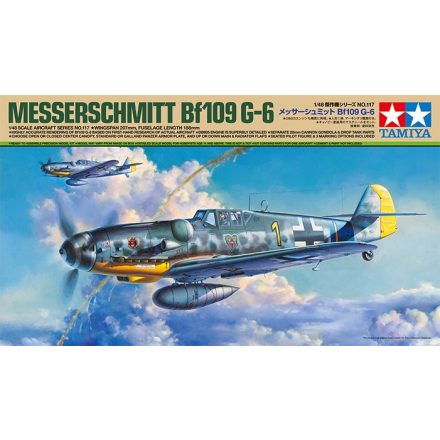 Tamiya Messerschmitt Bf 109 G-6 makett