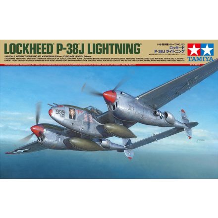 Tamiya Lockheed P-38J Lightning makett