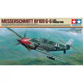   Tamiya Messerschmitt Bf-109 G-6 Late Production - katonai repülő makett