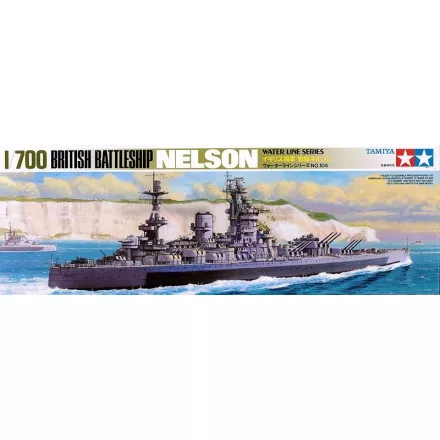 Tamiya British Nelson Battleship makett