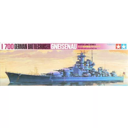 Tamiya GERMAN BATTLE CRUISER GNEISENAU makett