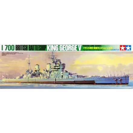Tamiya British Battleship King George V makett