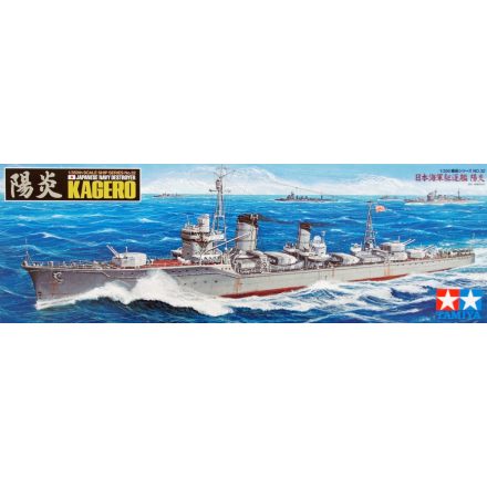 Tamiya Japanese Navy Destroyer Kagerou makett