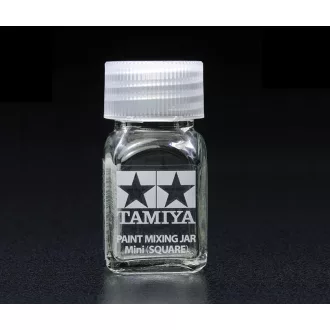   Tamiya Paint Mixing Jar Mini 10 ml (Square) - festékkeverő tégely