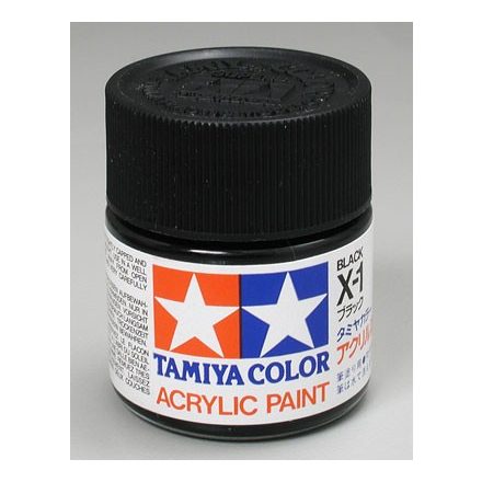 Tamiya Mini Acrylic X-1 Black