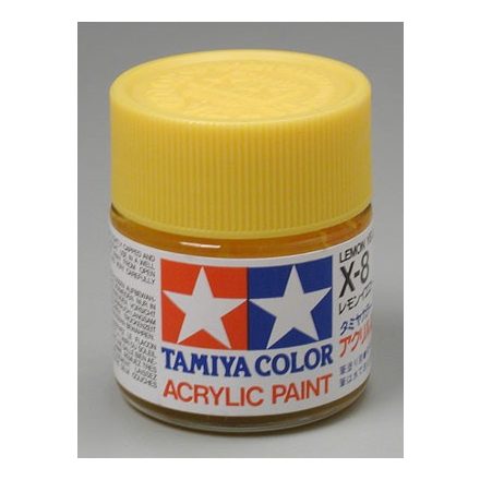 Tamiya Mini Acrylic X-8 Lemon Yellow