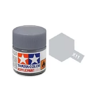 Tamiya Mini Acrylic X-11 Chrome Silver