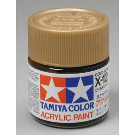 Tamiya Mini Acrylic X-12 Gold Leaf
