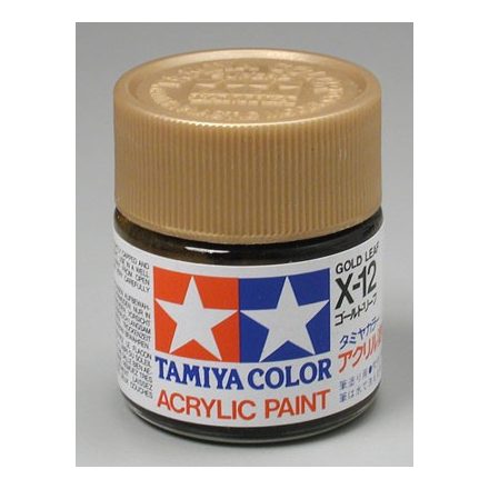 Tamiya Mini Acrylic X-12 Gold Leaf