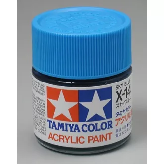 Tamiya Mini Acrylic X-14 Sky Blue