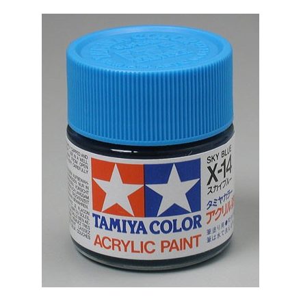 Tamiya Mini Acrylic X-14 Sky Blue