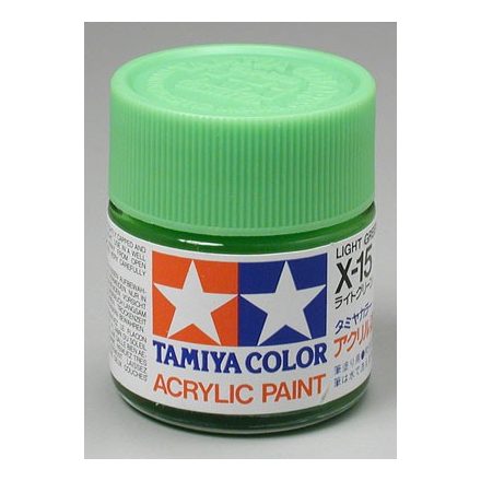 Tamiya Mini Acrylic X-15 Light Green