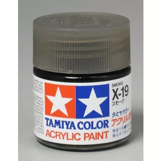 Tamiya Mini Acrylic X-19 Smoke