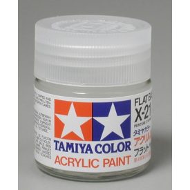 Tamiya Mini Acrylic X-21 Flat Base