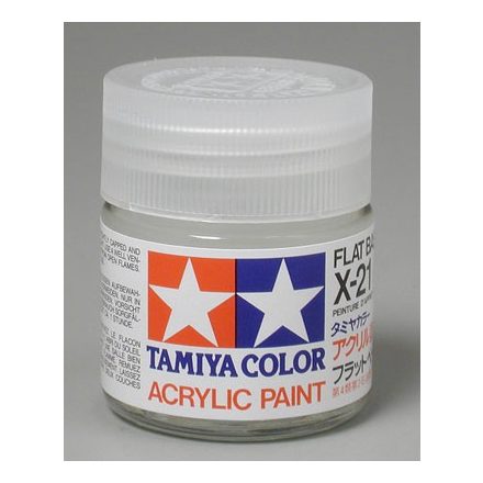Tamiya Mini Acrylic X-21 Flat Base