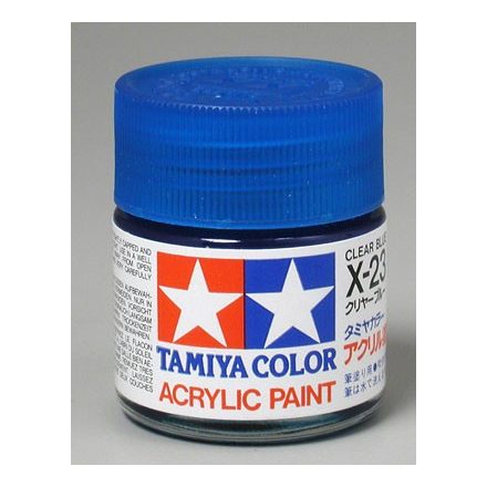 Tamiya Mini Acrylic X-23 Clear Blue