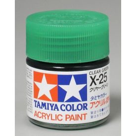 Tamiya Mini Acrylic X-25 Clear Green