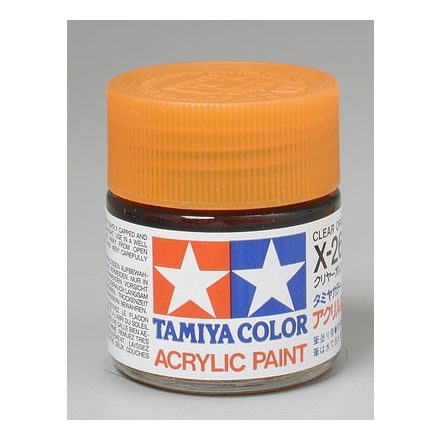 Tamiya Mini Acrylic X-26 Clear Orange