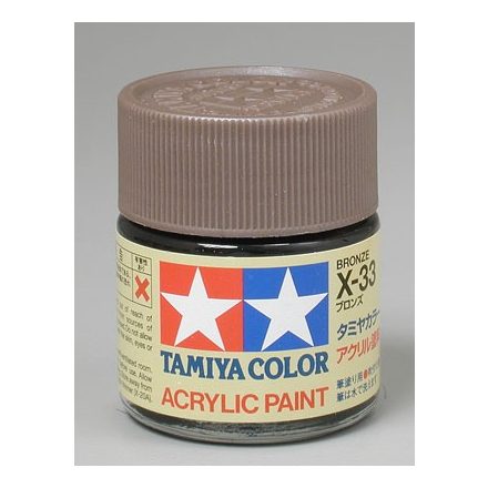 Tamiya Mini Acrylic X-33 Bronze