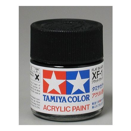 Tamiya Mini Acrylic XF-1 Flat Black