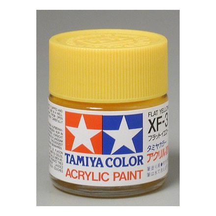 Tamiya Mini Acrylic XF-3 Flat Yellow