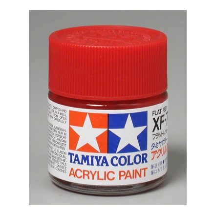 Tamiya Mini Acrylic XF-7 Flat Red