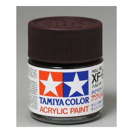 Tamiya Mini Acrylic XF-9 Hull Red