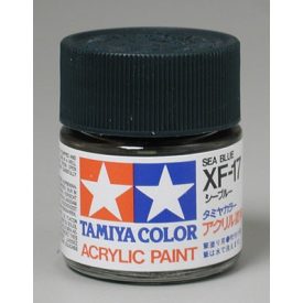 Tamiya Mini Acrylic XF-17 Sea Blue