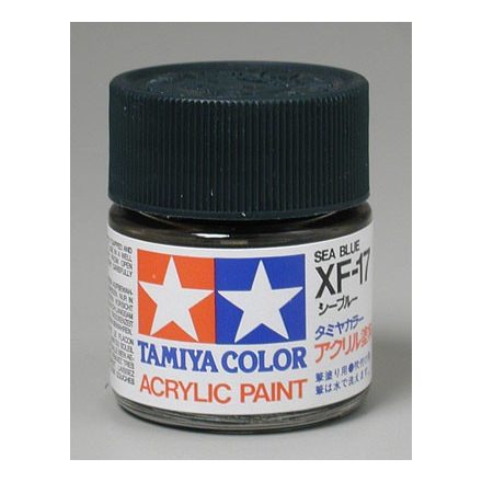 Tamiya Mini Acrylic XF-17 Sea Blue