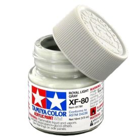 Tamiya Mini Acrylic XF-80 Royal Light Grey