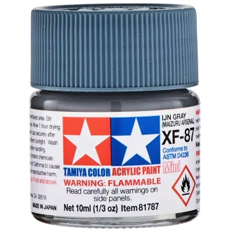 Tamiya Mini Acrylic XF-87 IJN Gray (Maizuru Arsenal)
