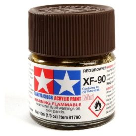 Tamiya Mini Acrylic XF-90 Red Brown 2