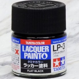 Tamiya Lacquer LP-3 Flat Black