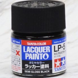 Tamiya Lacquer LP-5 Semi Gloss Black