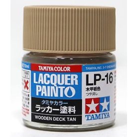Tamiya Lacquer LP-16 Wooden Deck Tan Flat