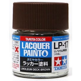 Tamiya Lacquer LP-17 Linoleum Deck Brown Flat