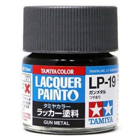 Tamiya Lacquer LP-19 Gun Metal Gloss
