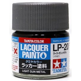 Tamiya Lacquer LP-20 Light Gun Metal Gloss