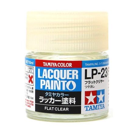 Tamiya Lacquer LP-23 Flat Clear